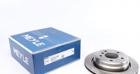 Гальмівний диск задня ліва/права BMW 5 (E39) 2.0-4.4 09.95-05.04 MEYLE 315 523 0058 (фото 1)