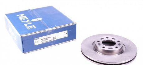 Тормозной диск передняя левая/правая MAZDA 3, 5 1.6D-2.3 10.03- MEYLE 35-15 521 0039 (фото 1)