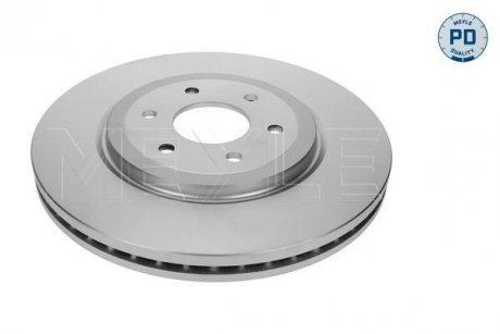 Тормозной диск передняя левая/правая NISSAN NP300 NAVARA, PATHFINDER III 2.5D/3.0D/4.0 03.05- MEYLE 36-15 521 0073/PD (фото 1)