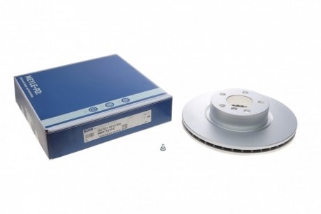 Тормозной диск передняя левая/правая (высокоуглеродистая; с винтами) BMW X3 (F25), X4 (F26) 1.6-3.0D 09.10-03.18 MEYLE 383 521 0012/PD
