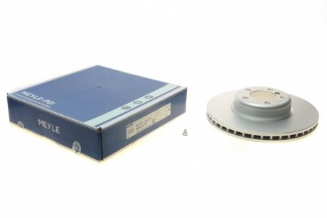 Двухчастный тормозной диск передняя (высокоуглеродистый; с винтами) BMW 1 (F20), 1 (F21), 2 (F22, F87), 2 (F23), 3 (F30, F80), 3 (F31), 3 GRAN TURISMO (F34), 4 (F32, F82), 4 (F33, F83) 1.5-3.0H 07.11- MEYLE 3835211014PD (фото 1)
