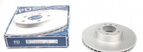 Гальмівний диск передня ліва/права (високовуглецевий; з гвинтами) BMW 5 (E39), 7 (E32), 7 (E38), 8 (E31) 3.5-5.4 09.87-12.03 MEYLE 383 521 3023/PD (фото 1)