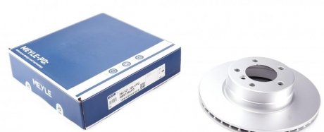 Гальмівний диск передня ліва/права (високовуглецевий; з гвинтами) BMW 5 (E60), 5 (E61) 2.0-2.5D 07.03-12.10 MEYLE 383 521 3061/PD (фото 1)