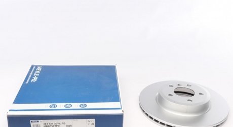 Тормозной диск передняя левая/правая (высокоуглеродистая; с винтами) BMW X3 (E83) 2.0-3.0D 09.03-12.11 MEYLE 3835213074PD (фото 1)