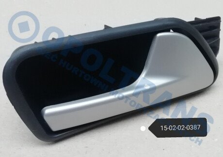 Фото автозапчасти ручка дверей VW Caddy 04-15r uchwyt chrom /P/wewn. MIRAGLIO 1502020387 (фото 1)