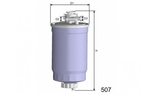 Фільтр палива MISFAT M365A (фото 1)