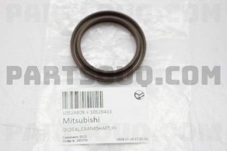 Сальник передний коленчатого вала MITSUBISHI 1052B433 (фото 1)