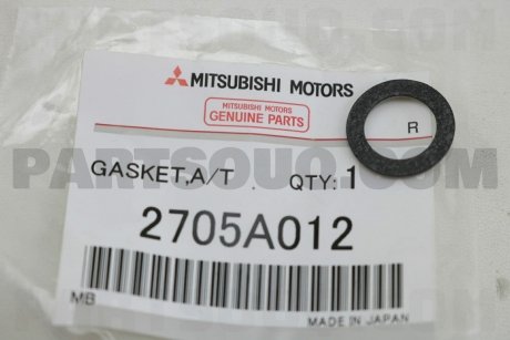 Прокладка коробки передач MITSUBISHI 2705A012