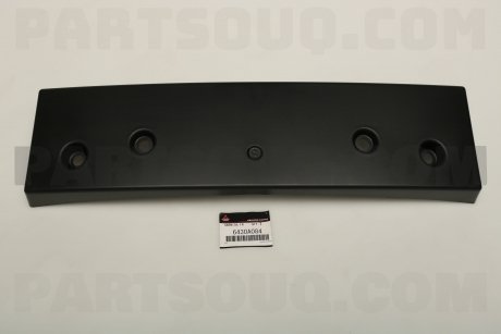 Фото автозапчасти панель номерного знака MITSUBISHI 6430A084