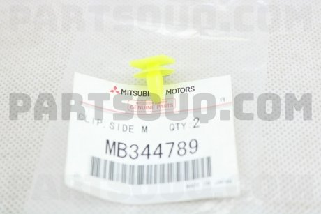 Фото автозапчастини кліпса кріпильна MITSUBISHI MB344789