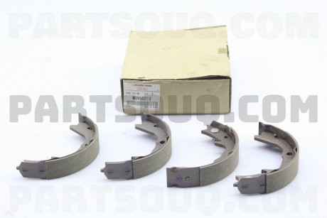 Фото автозапчасти колодки барабан. MITSUBISHI MB950212