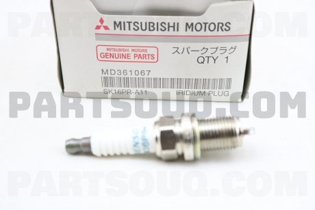 Фото автозапчасти свічка запалення MITSUBISHI MD361067