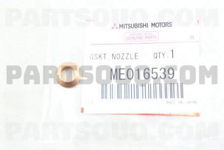 Кольцо форсунки инжектора MITSUBISHI ME016539