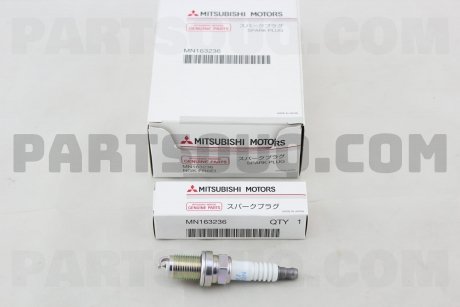 Фото автозапчасти свеча зажигания MITSUBISHI MN163236