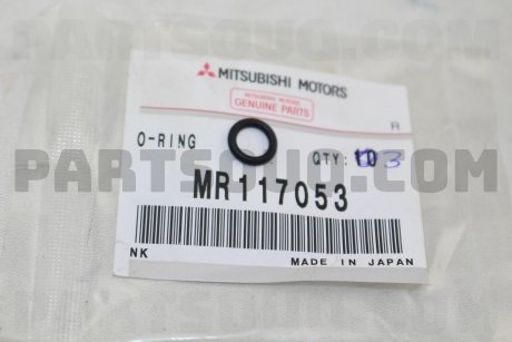 Фото автозапчасти кольцо уплотнительное MITSUBISHI MR117053