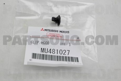 Фото автозапчасти клипса крепежная MITSUBISHI MU481027