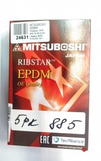 Фото автозапчасти ремень привода навесного оборудования Mitsuboshi 5PK885