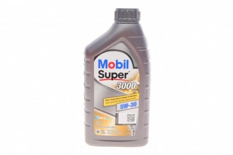 Масло моторн. SUPER 3000 XE 5W-30 (Канистра 1л) MOBIL 151456