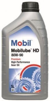 Фото автозапчастини масло Мобил M-LUBE HD 80W90 GL-5 1L MOBIL 152661