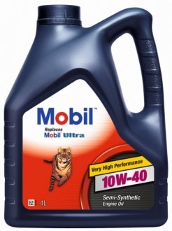 Моторное масло 10W-40 4л (ESSO) MOBIL 157411