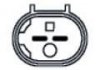 Датчик ABS перед. Citroen C1 Peugeot 107 Toyota Aygo 1.0/1.4D 06.05- MOBILETRON AB-EU064 (фото 2)