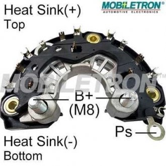 Фото автозапчасти випрямляч діодний MOBILETRON RB188H