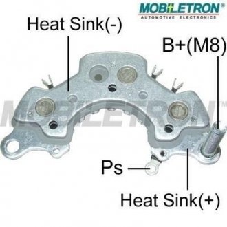 Фото автозапчасти випрямляч діодний MOBILETRON RH122