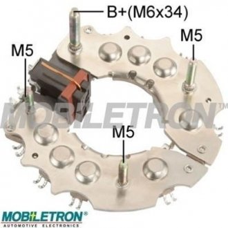 Фото автозапчастини діодний міст 2736215070 Toyota MOBILETRON RN20 (фото 1)