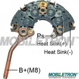 Фото автозапчасти випрямляч діодний MOBILETRON RN49