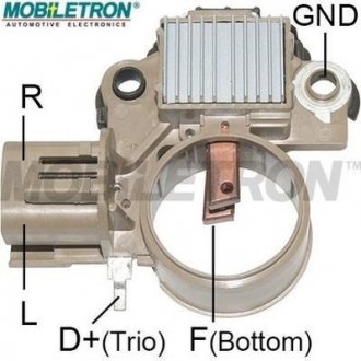 Фото автозапчасти регулятор генератора Hyundai (3737045050) MOBILETRON VR-MD14B