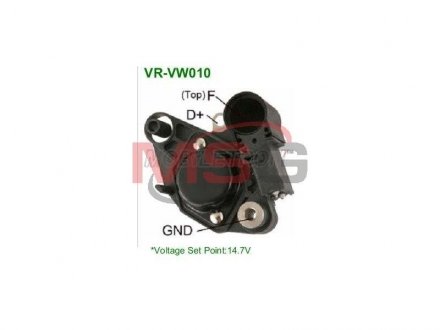 Регулятор напруги генератора MOBILETRON VR-VW010 (фото 1)