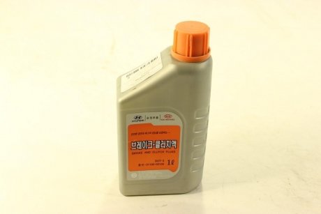 Жидкость тормозная dot 3, Hyundai/Kia "Brake Fluid", 1л MOBIS 0110000100