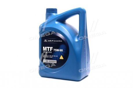Олива трансміс. / MTF Gear Oil 75W-90 04300-5L6A0 (Каністра 6л) MOBIS 043005L6A0 (фото 1)