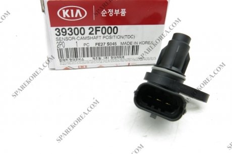 Сенсор положення розпредвалу Hyundai, Kia 09- (вир-во) MOBIS 393002F000