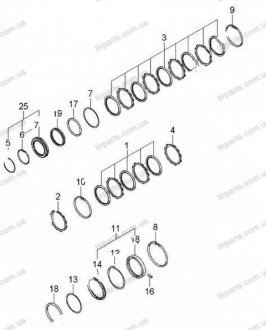 Фото автозапчастини диск АКПП GRANDEUR 2006-2010 SONATA 2007-2010 MOBIS 456283A200