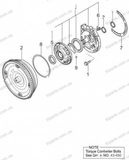 Фото автозапчасти прокладка масляного поддона HYUNDAI Coupe 02-06,Santa Fe 00-06,Sonata 98-07,Trajet 00-08 MOBIS 4615639000