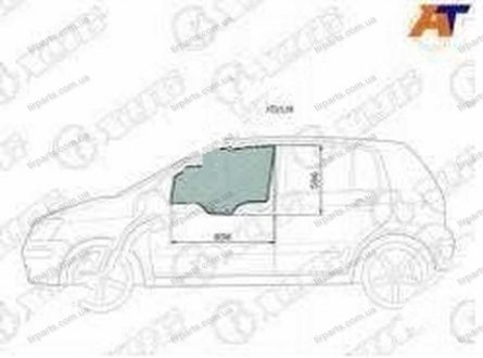 Фото автозапчасти стекло двери передней левой Getz 2005-2006 MOBIS 824101C040