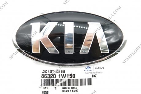 Фото автозапчасти емблема KIA KIA MOBIS 863201w150