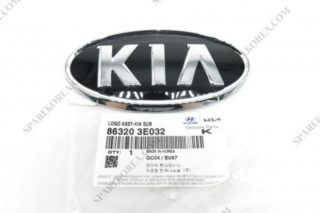 Фото автозапчастини емблема KIA KIA MOBIS 863203e032