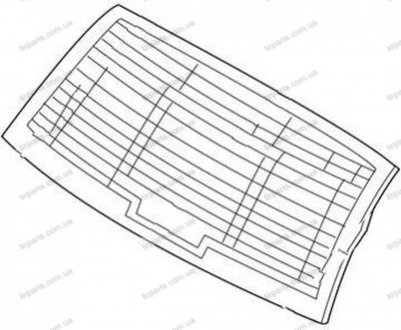 Фото автозапчастини стекло заднє Opirus 2006 GEN MOBIS 871103F501