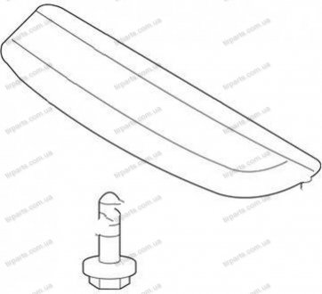 Фото автозапчастини ліхтар додатковий сигналу гальмування GRANDEUR 2005 MOBIS 927013L010WK