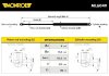 Фото автозапчасти газовая пружина капота макс длина: 721,5мм, ход штока: 313мм OPEL INSIGNIA A 07.08-03.17 MONROE ML6049 (фото 1)