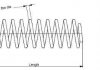 Фото автозапчасти задняя пружина подвески задняя левая/правая FIAT STILO 1.2-2.4 10.01-04.07 MONROE SP2392 (фото 1)