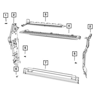 Фото автозапчасти защита MOPAR 68244560AD