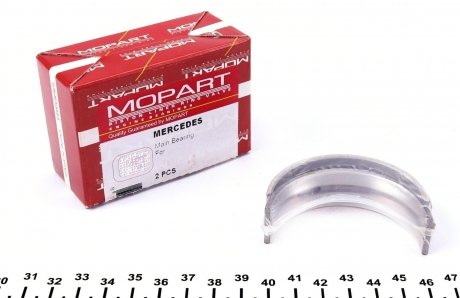 Вкладыши коренные Mercedes Sprinter 901-906/Vito (W638/639) 2.2CDI (1 cyl)(+0.25) (к-кт) MOPART 10-2520 25 (фото 1)