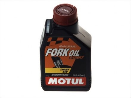 Фото автозапчастини олива для амортизаторів FORK OIL EXPERT LIGHT SAE 5W (1L) 822301 Motul 101142 (фото 1)