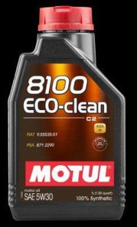 Олія 8100 Eco-Clean 5W-30, 1л. Motul 101542