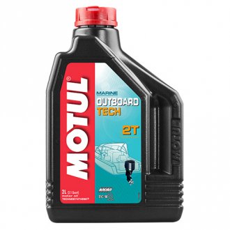 Фото автозапчастини олія Outboard Tech 2T, 2л. Motul 101726