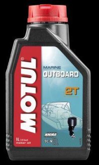 Масло для 2-х тактных двигателей минеральное Outboard 2T Motul 102788 (фото 1)