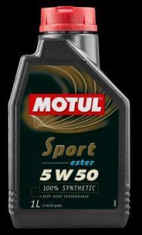 Фото автозапчастини олія Sport 5W-50, 1л. Motul 103048